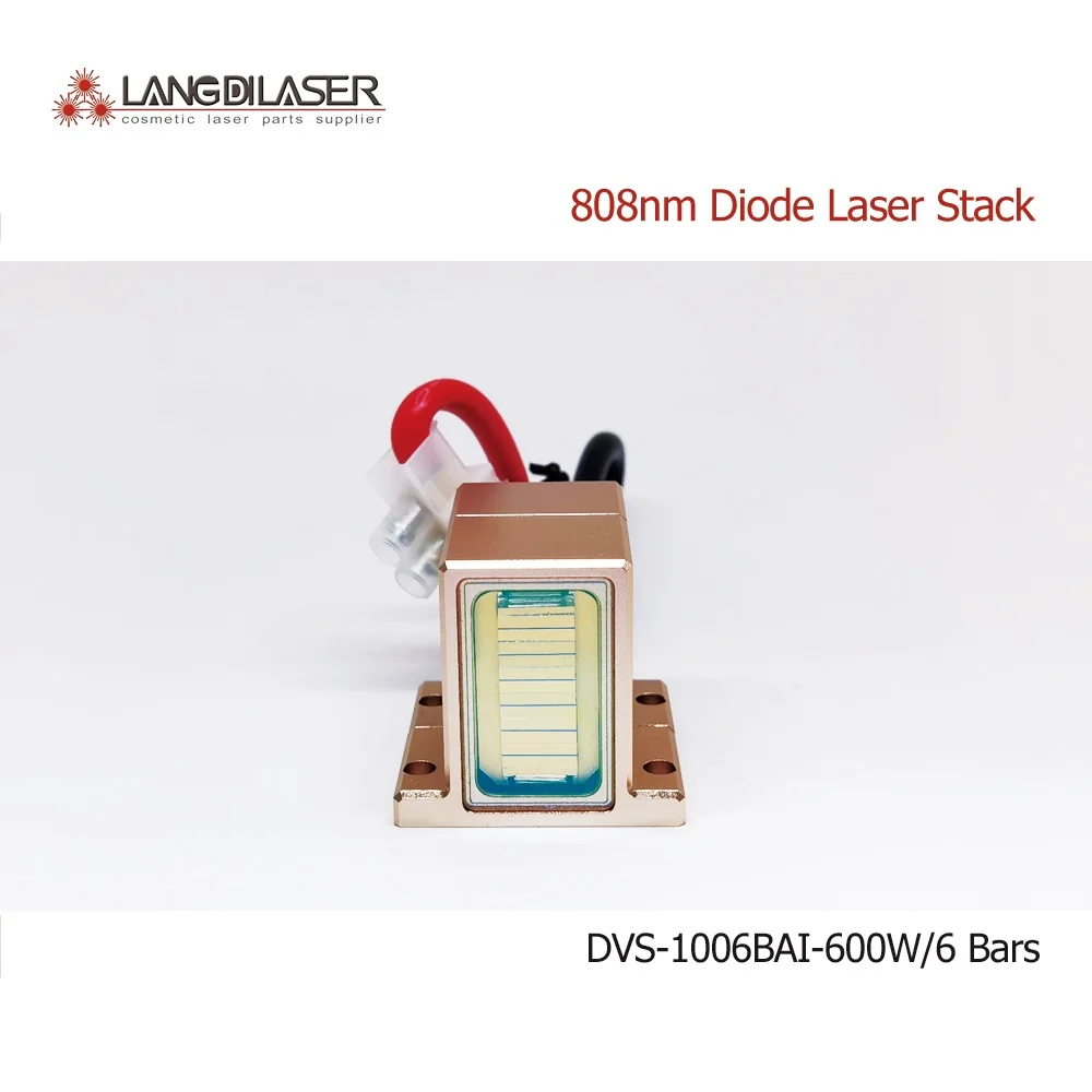 DVS-1006BAI As 600W / 808nm Diode Laser Stack / Each Import Bar Power : 100W / Total 6 Bars / Warranty 10 Millions