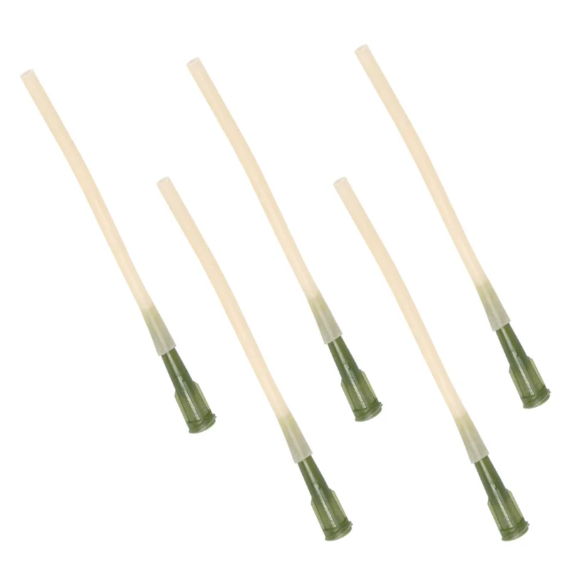 

5/10Pcs Bird Baby Feeder Tube Oral Gavage Needle Long Silicone Soft Tube (without syringe) Small Pet Feeder Water Needle Tube