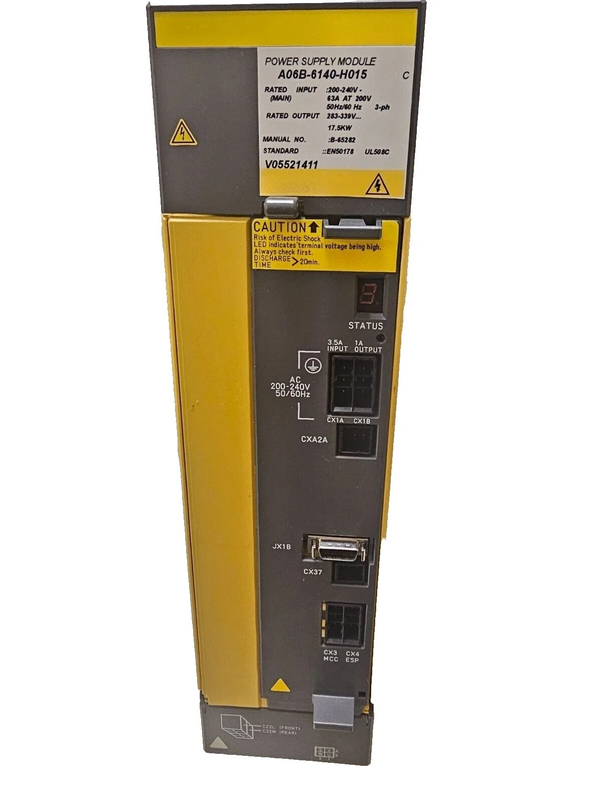 

A06B-6140-H015 Для сервопривода Fanuc A06B-6140-H015