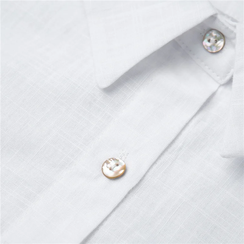 

ABP-Womens Button Down Shirts Long Sleeve Cotton Gauze Tops Casual Collared Blouses Loose Fit