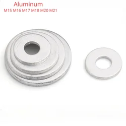 10-100pcs Aluminum Flat Washers Sealing Ring Gaskets Plug Oil Seal M15 M16 M17 M18 M20 M21 Thickness 1 1.5 2 3 mm dish washers
