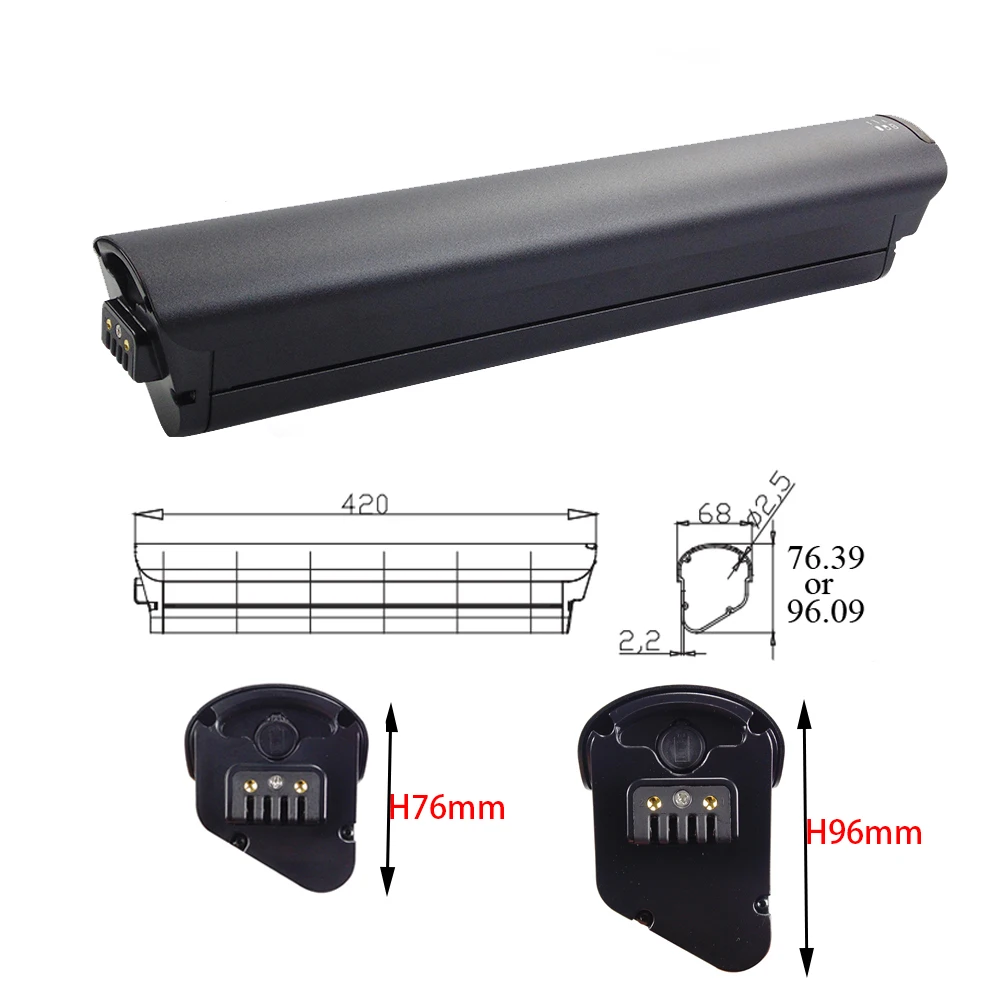 

36V Integrated battery 10.4Ah 12.8Ah 14Ah for Reid Blacktop Gotrax CTI 2 E-Bike 250W 350W 500W Akku Replacement