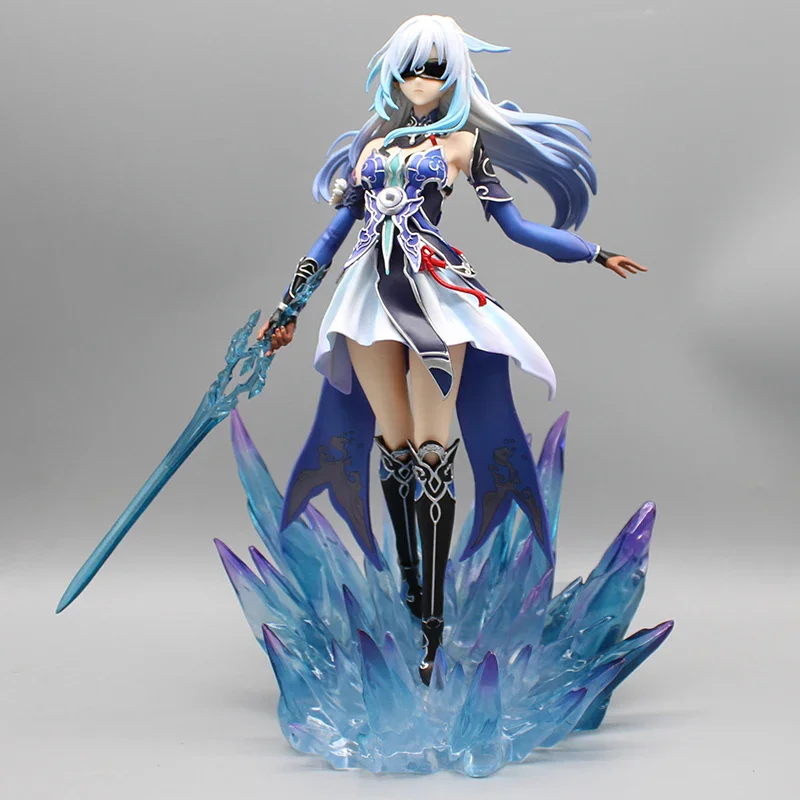 Anime Kafka figura de acción juego Jingliu estatuilla GK Honkai Star Rail Tingyun figuras monopatín chica Hutao Genshin estatua de impacto
