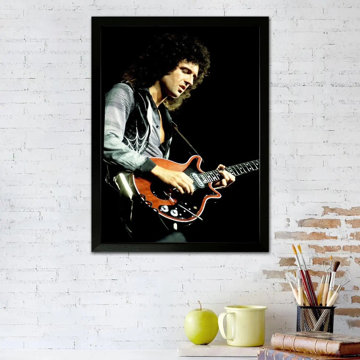 Brian May Poster Prints Wall Art Canvas Painting Poster For Modern Family Living Room Home Decor