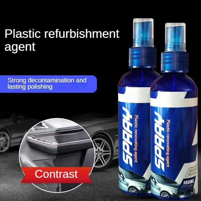 100ml Table Wax Dashboard Car Interior Refurbishment Coating Plastic Polish Maintenance Fragrant Leather Seat Care Agent