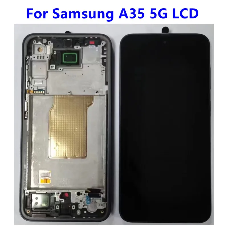 Tested  New  AMOLED For Samsung A35 5G LCD A356B A356E A356U Display Touch Screen Digitizer For Samsung A356 LCD high quality