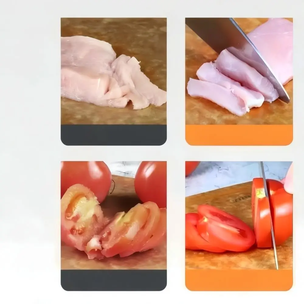 Double Sided Diamond Sharpener Kitchen Professional Grinding Tool Portable Hone Stone Home Cooking Gadget Green Orange