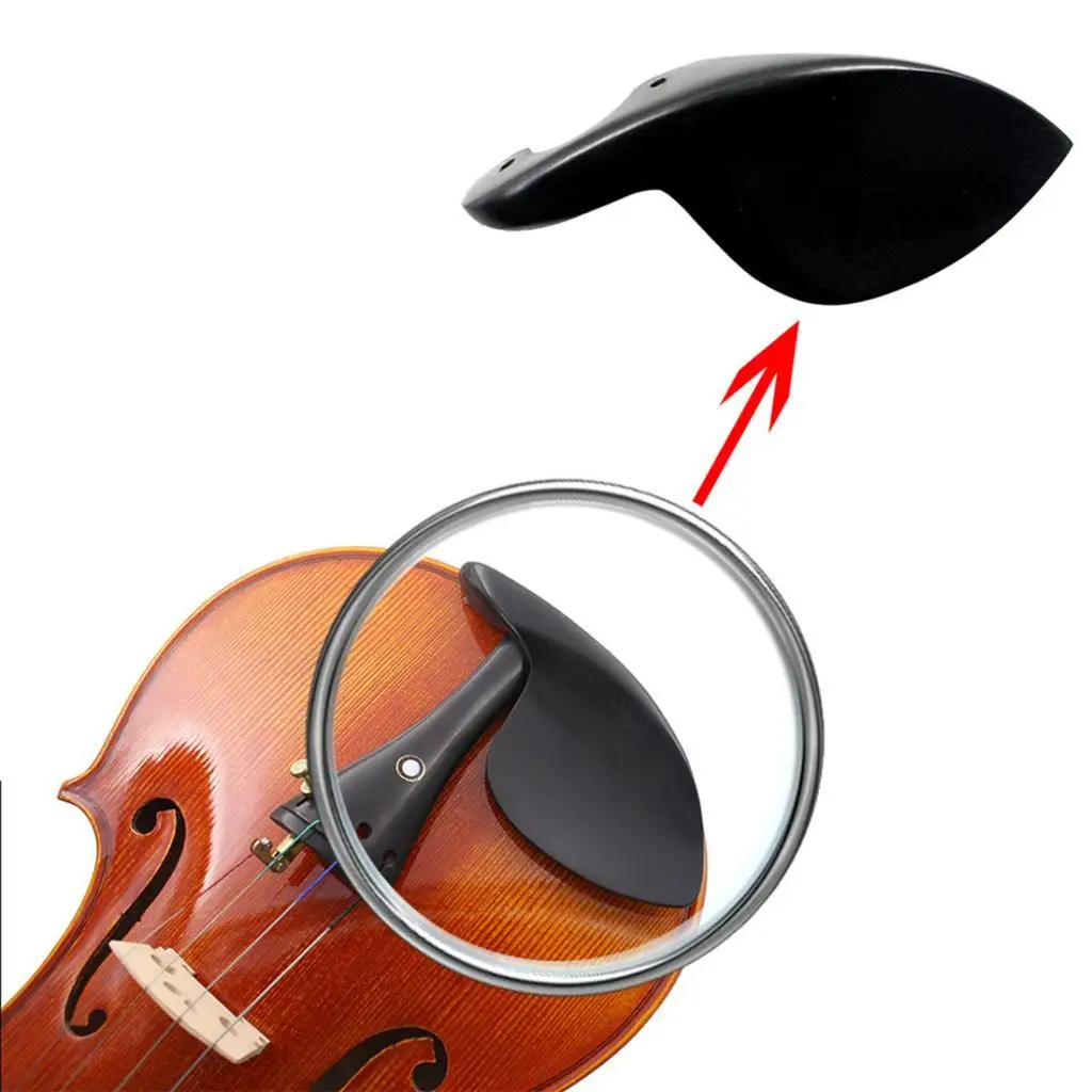 1 مجموعة الكمان كمان Chinrest الذيل جسر Chinrest للكمان 4/4 مقياس