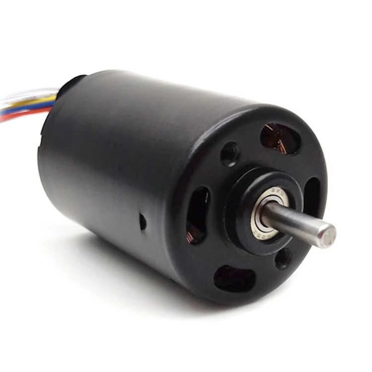 

42mm DC Brushless Pump Motor 12v/24v Mini Bldc With Permanent Magnet Construction