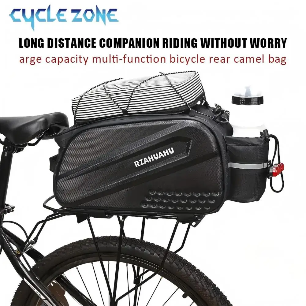 Bicycle Camel Bag Large Capacity Bike Rear Seat Rack Bags MTB Bicycle Hard Shell Saddle Bag Cycling Luggage Shoulder Handbag