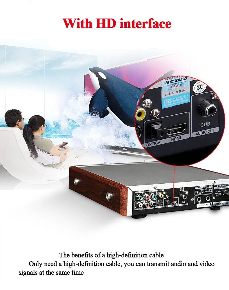 DV-525 مشغل ديفيدي المنزل HD الأطفال Evd مشغل Vcd شاشة LED Usb HD مشغل DVD صغير لجميع المناطق