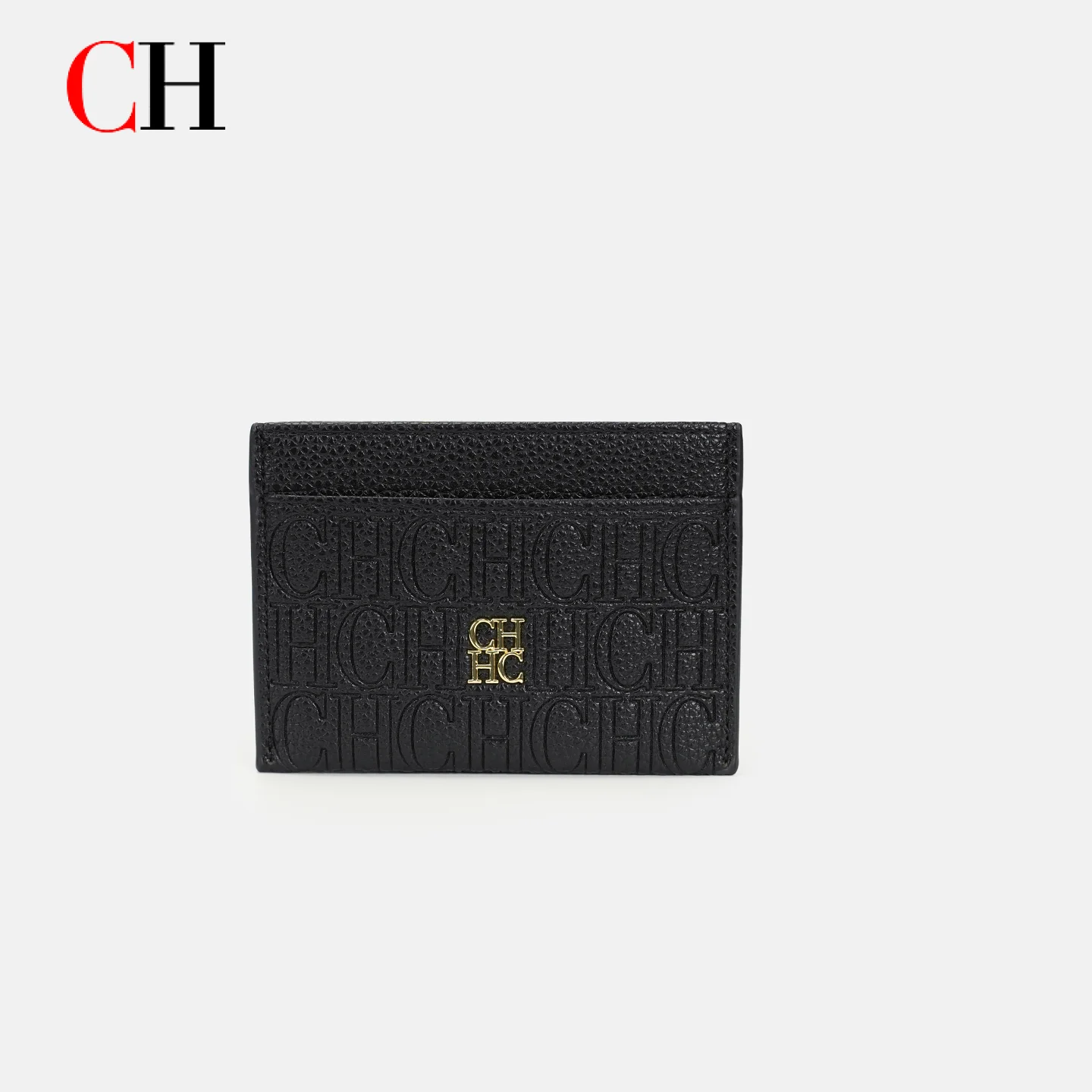 CH Women Wallet Short Purse Embossed Letter Pattern Card Holder Coin Pocket with Keychain Fashion Foldable Wallet Gift for Women