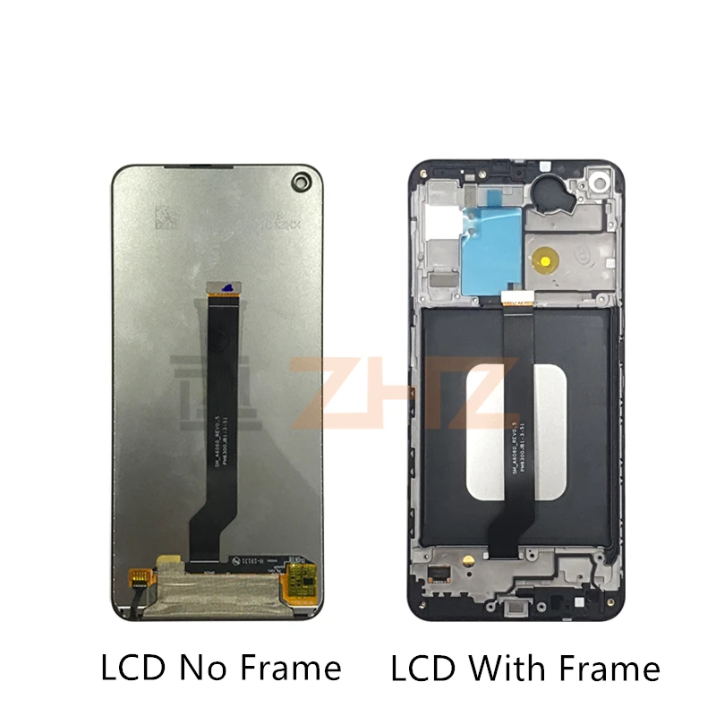 For Samsung A60 LCD Display a606 a6060 Touch Screen Digitizer Assembly +frame for galaxy M40 Display Replacement Repair Parts