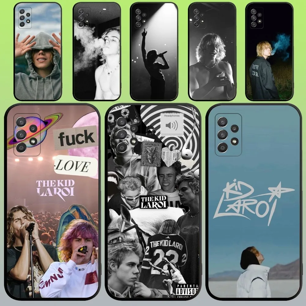 The Kid LAROI Phone Case For Samsung Galaxy A20,A21s,A22,A31,A32,A52,A53,A72,73,A80,A91 Soft Black Cover