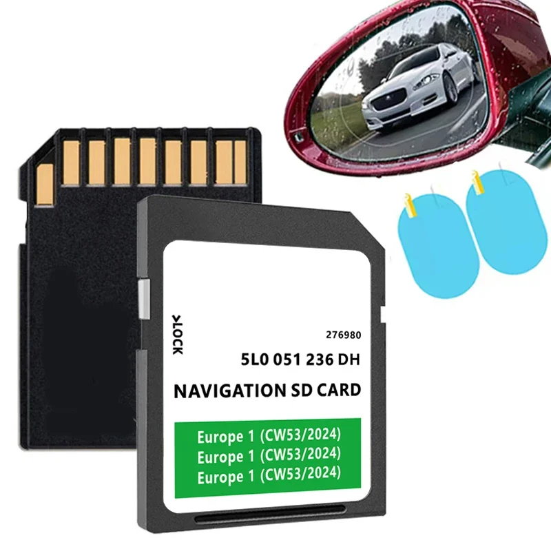 Maps for Skoda Rapid GPS SD Card Navigation 2024 Gen2 Europe Version Software Update with Free Anti Fog Flim GPS Para Auto