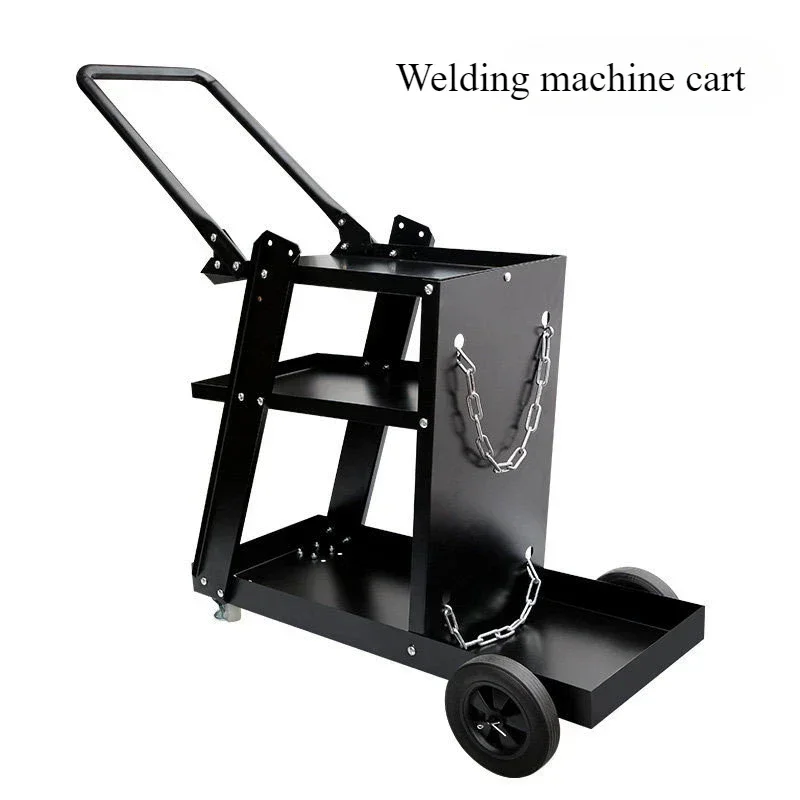 Welding Machine Tool Cart Four-wheel Handcart Body Size: L76 * W39 * H91cm