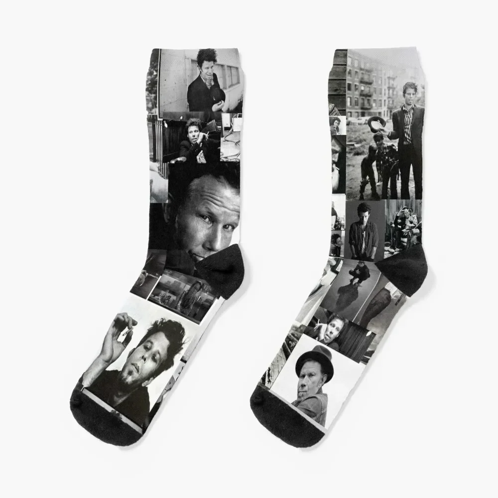 

Tom Waits Socks Stockings compression golf Girl'S Socks Men's