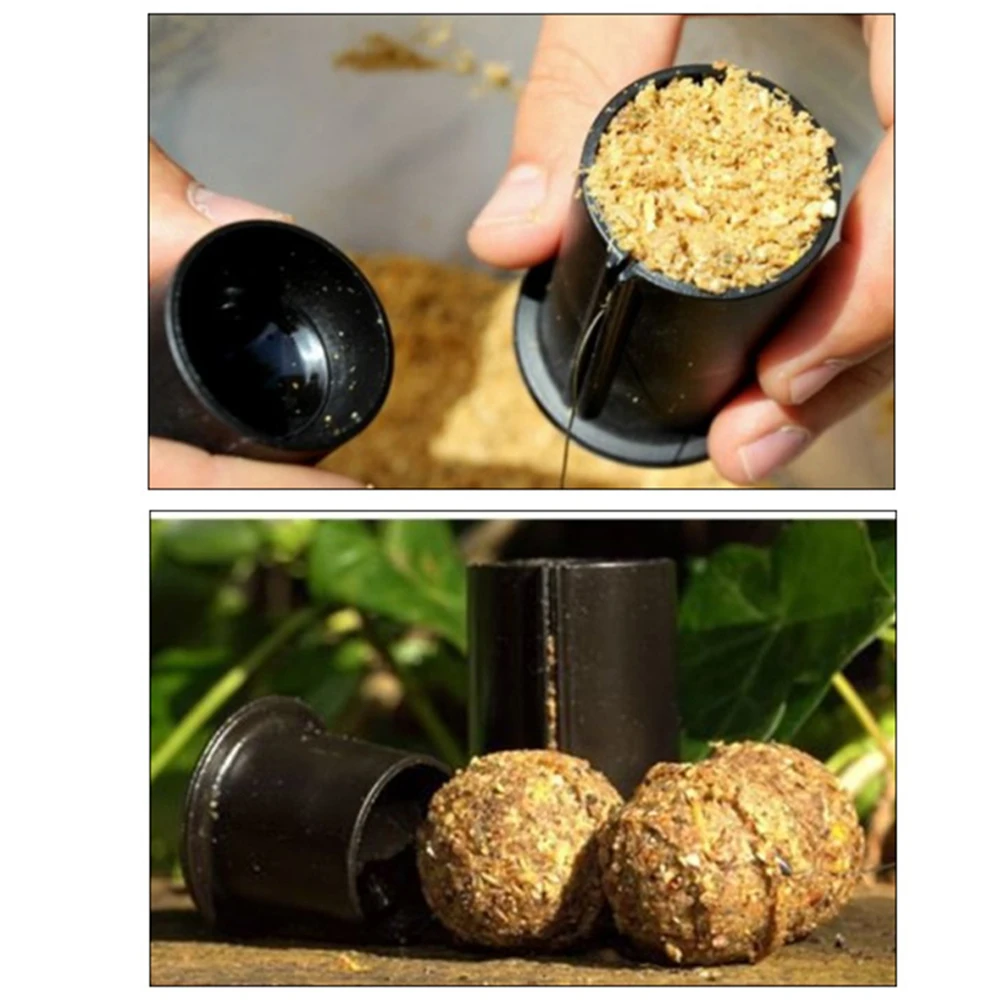 Carp Fishing Tackle Groundbait Ball Maker Tool For Bait Bomb Bait Cones Bait Press Feeding Balls