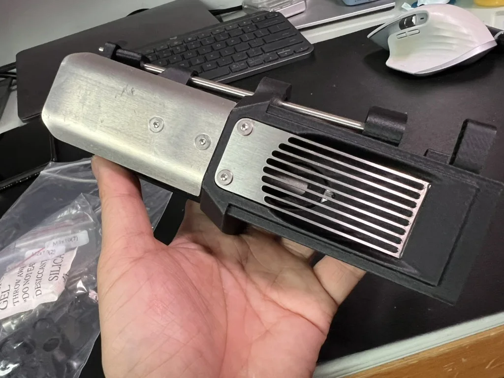 M-JET-35 Nuovo kit pompa a spruzzo Pala da stampa in lega di alluminio 3D