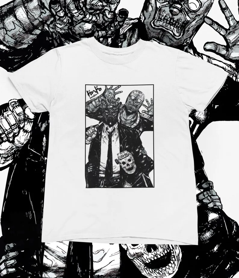 

Japanese hot Anime Dorohedoro T-shirt Year round clothing Unisex Oversized Suitable for all seasons high quality hot product tee