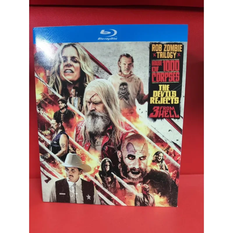 Blu-ray Rob Zombie Trilogy Movie Collection Box Set