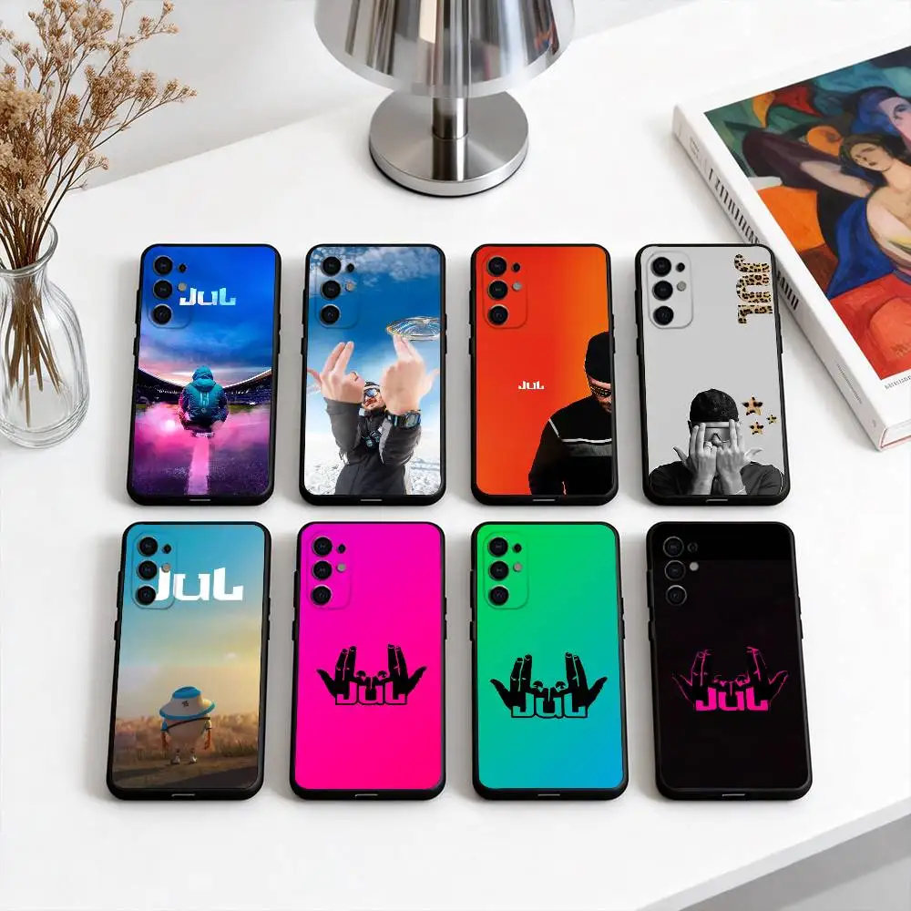 

Чехол для телефона с изображением певца-рэпера J-JUL-ES для Samsung S25, S24, S21, S22, S23, S30, Ultra, S20, Plus, Fe, Lite, Note, 10, черный чехол
