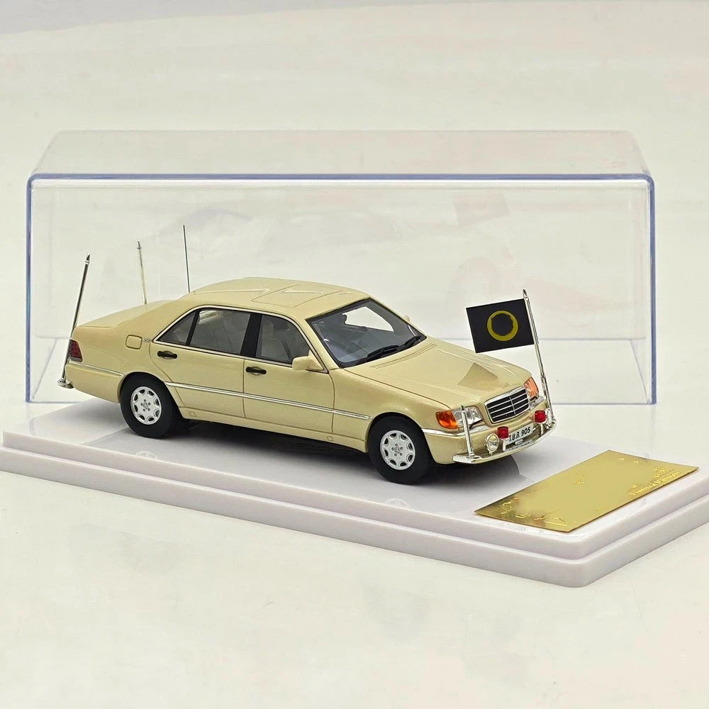 WTX Rare 1/43 W140 Thai Royal Garuda Emblem Resin Vehicle Model Adult Collection Decoration view 4