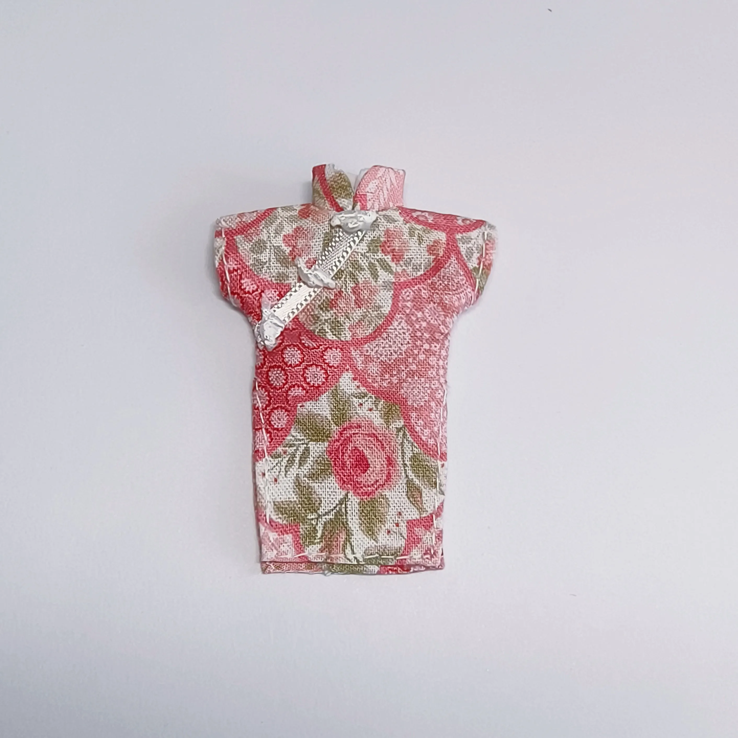 Handgefertigter Stempel für Cheongsam-Kleidung im chinesischen Republikanischen Stil, Modell für Ob11 P9/P10 Actionfiguren-Puppen – Detail 7