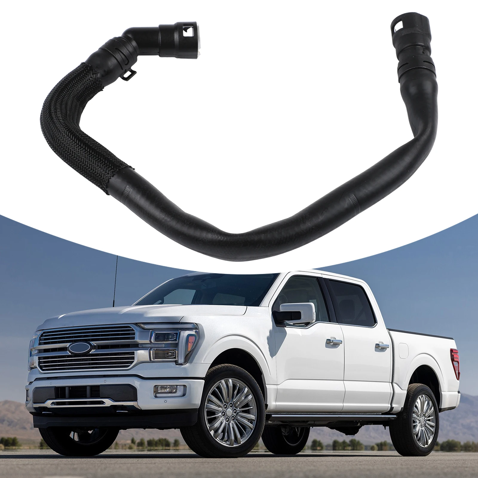 Engine Coolant Pipe As Shown HVAC Heater Hose 1 Piece Included Check OE Before Purchase Direct Replacement Easy Installation