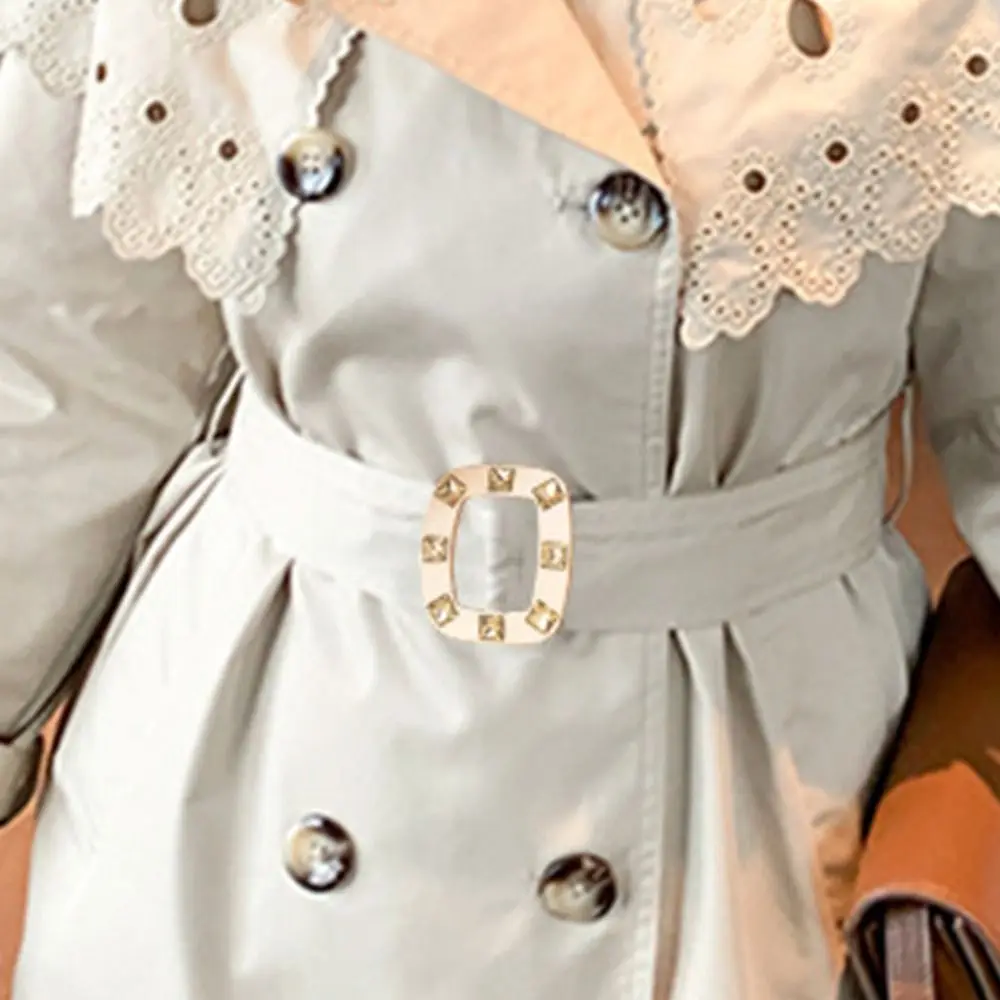 

Clothes Waist Buckle Scarf Ring Brooch Party Jewelry Belt Button Scarf Buckle Coat Adjustment Button Corner Knotted Buttons