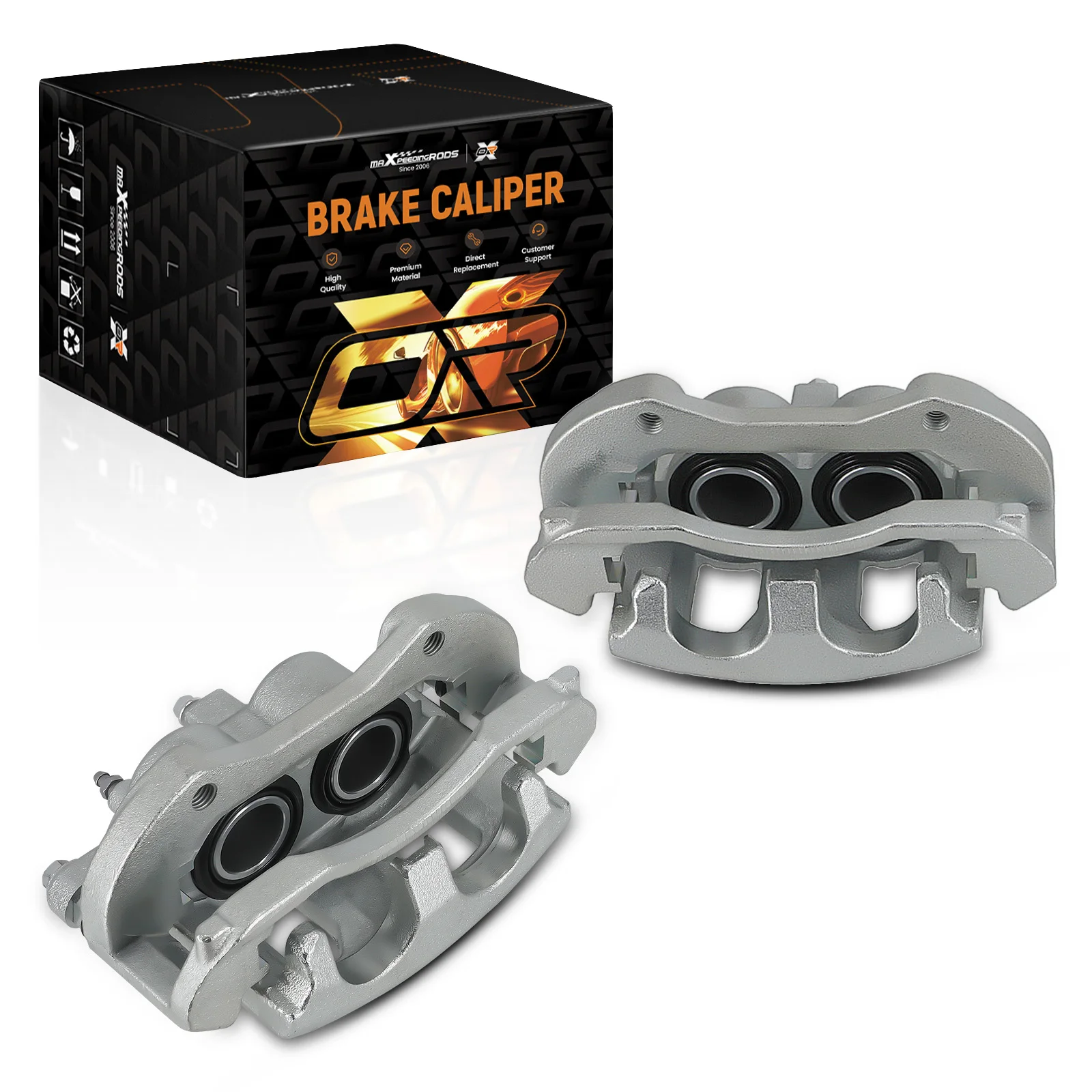 

Front Disc Brake Calipers for Monte Carlo Impala 2006-2013 Both Sides 18-B4989