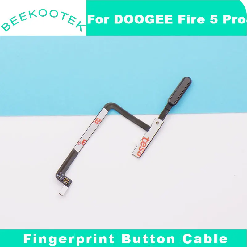 New Original DOOGEE Fire 7 Fire 5 Pro Fingerprint Button Sensor Cable flex FPC For DOOGEE Fire 5 Pro Smart Phone