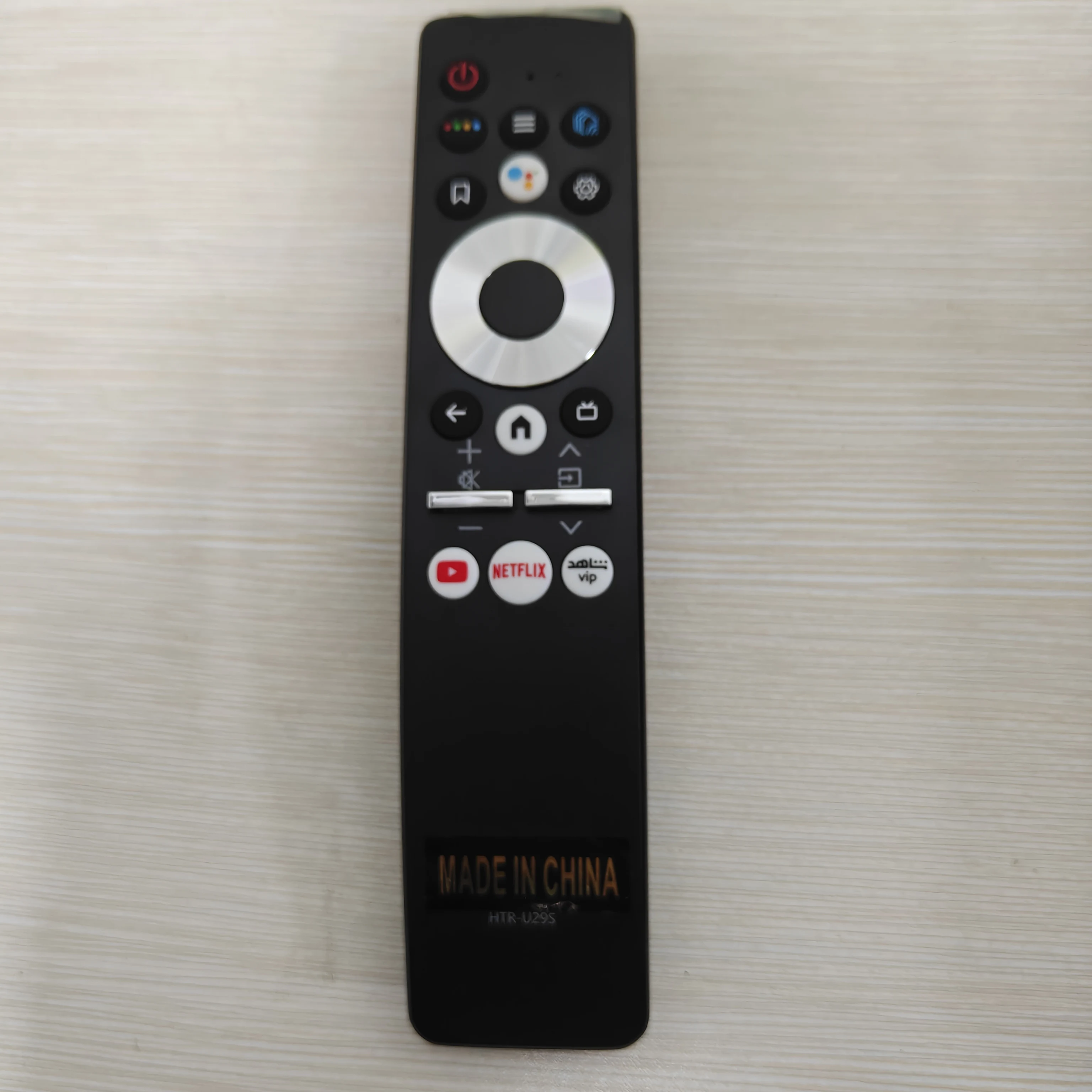 Replacement Voice TV Bluetooth Remote Control for Haier HTR-U29S HTR-U29R H50K6UG H55K6UG H65K6UG LE55B9600UG LE58B9600UG LE50K6