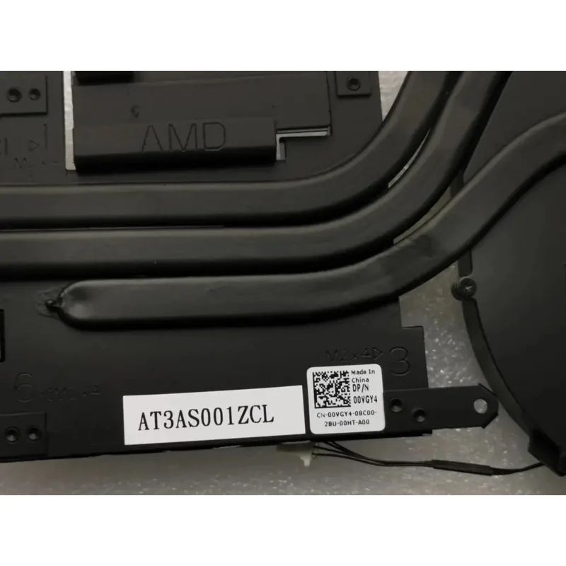 Originale per DELL Alienware m15 Ryzen R5 AMD 80W VENTOLA e dissipatore di calore 0VGY4 00VGY4