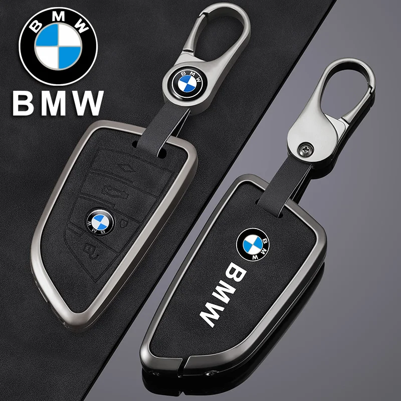 Fashion Zinc Alloy Car Key Case Shell Cover For BMW X1 X3 X4 X5 F15 X6 F16 G30 7 Series G11 F48 F39 520 525 f30 118i 218i 320i