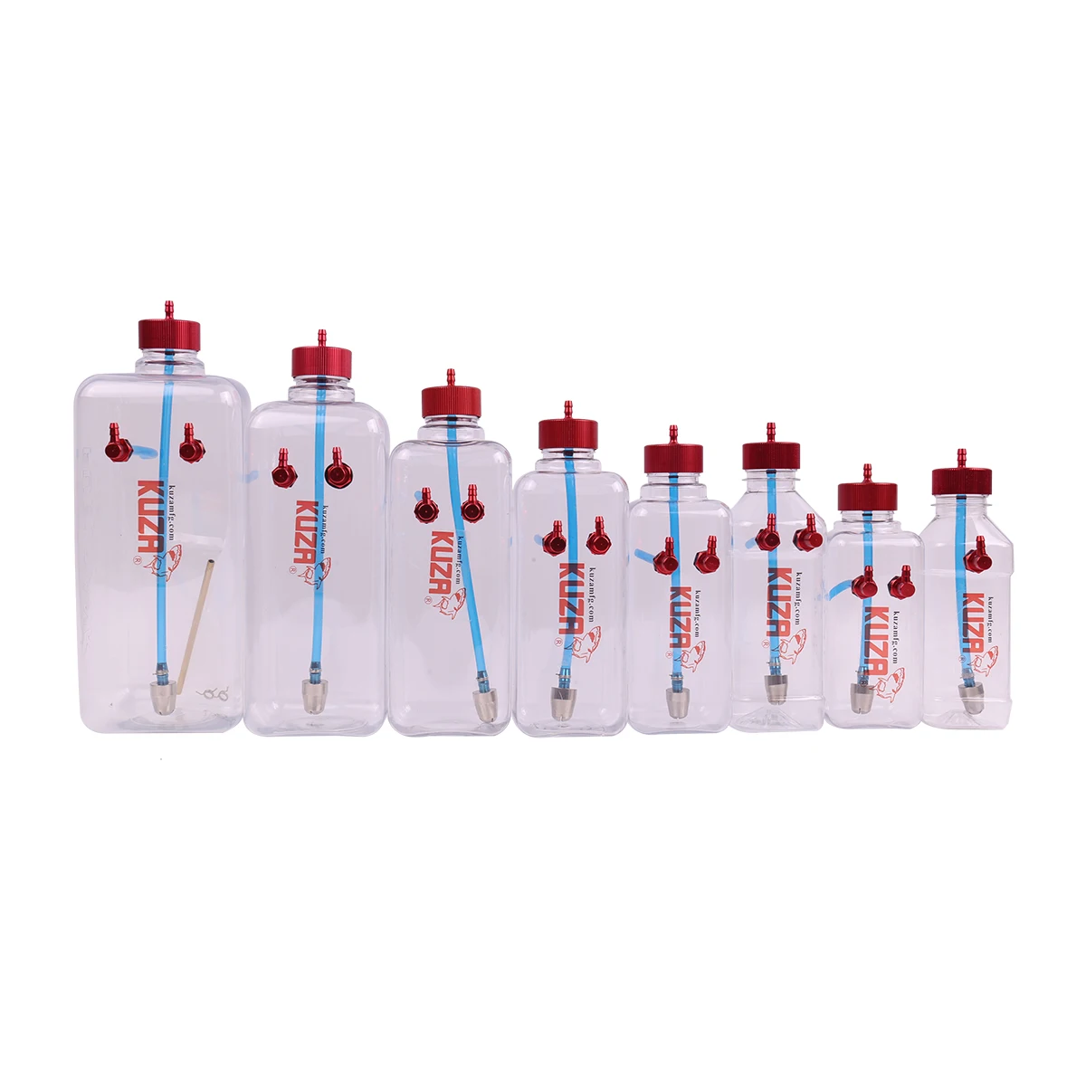 KUZA 100 % originaler neuer V2 V3 KUZA transparenter Kraftstofftank 260 ml 300 ml 410 ml 500 ml 700 ml 1000 ml -1500 ml für RC-Flugzeugmodell