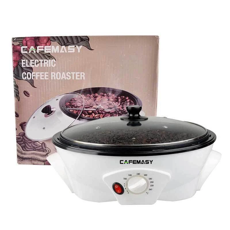 อเนกประสงค์กาแฟเครื่องอบ Home เครื่องทำป๊อปคอร์นถั่วดิบผลไม้อบแห้งถั่วลิสงอบและกระทะ Peelmachine