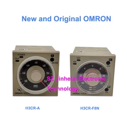 100%New and Original OMRON H3CR-A H3CR-F H3CR-F8N TIME RELAY 100-240VAC or 12-48VDC Adjustable Timer Switch Relay
