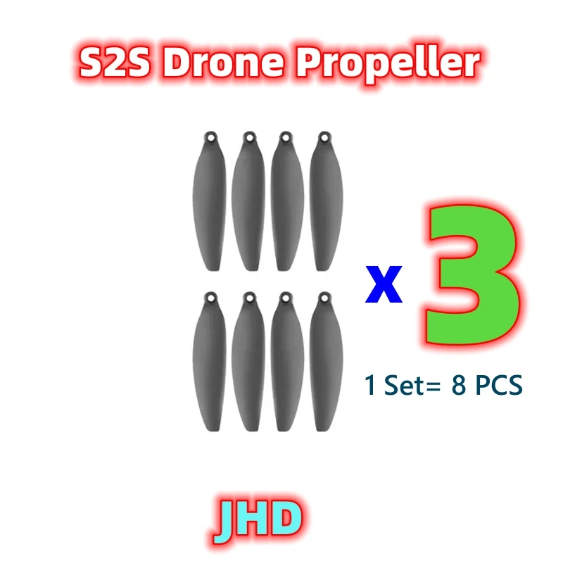 JHD S2S Drone Propeller Props Maple Leaf S2S Original Mini Drone LSRC S2S Helicopte Blade