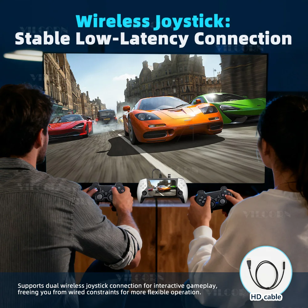 5 بوصة IPS شاشة كبيرة ريترو وحدة تحكم بجهاز لعب محمول FHD المحمولة لعبة لاعب 22000 ألعاب ل PS1 MAME GBA ممر وحدة التحكم هدية