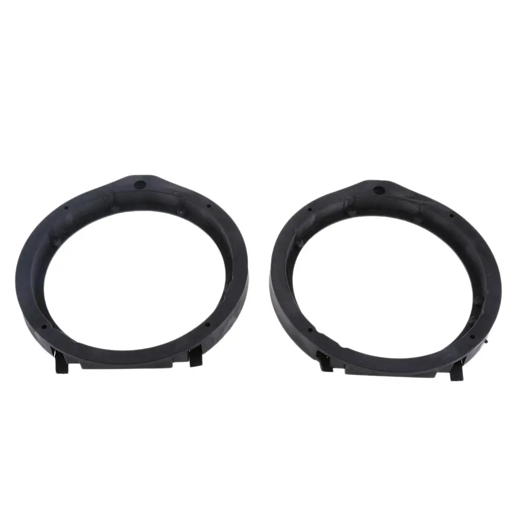 6.5Inch Plastic Car Speaker Spacer Adapter Mount Bracket Ring for Honda Civic, Accord, Fit,CITY( Pack 2)