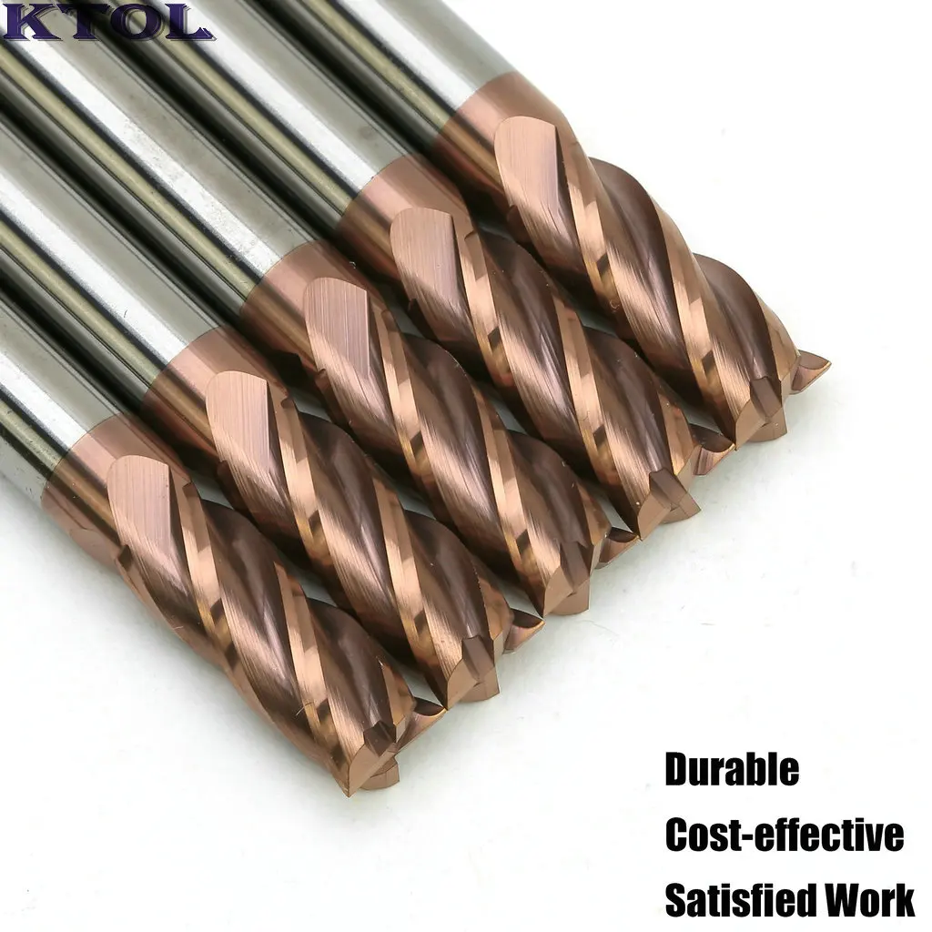 6mm 4 flauta fresa lateral para aço carbono hrc50 rosto slot endmill casaco carboneto de tungstênio metal cnc roteador ferramentas bit espiral