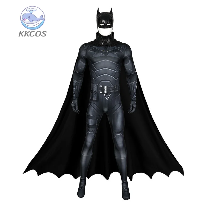 الرجال حفلة الهالوين تأثيري باتمان عيد الميلاد التحالف تأثيري بروس واين ارتداءها مرحلة الأداء كوس زي KKCos #3