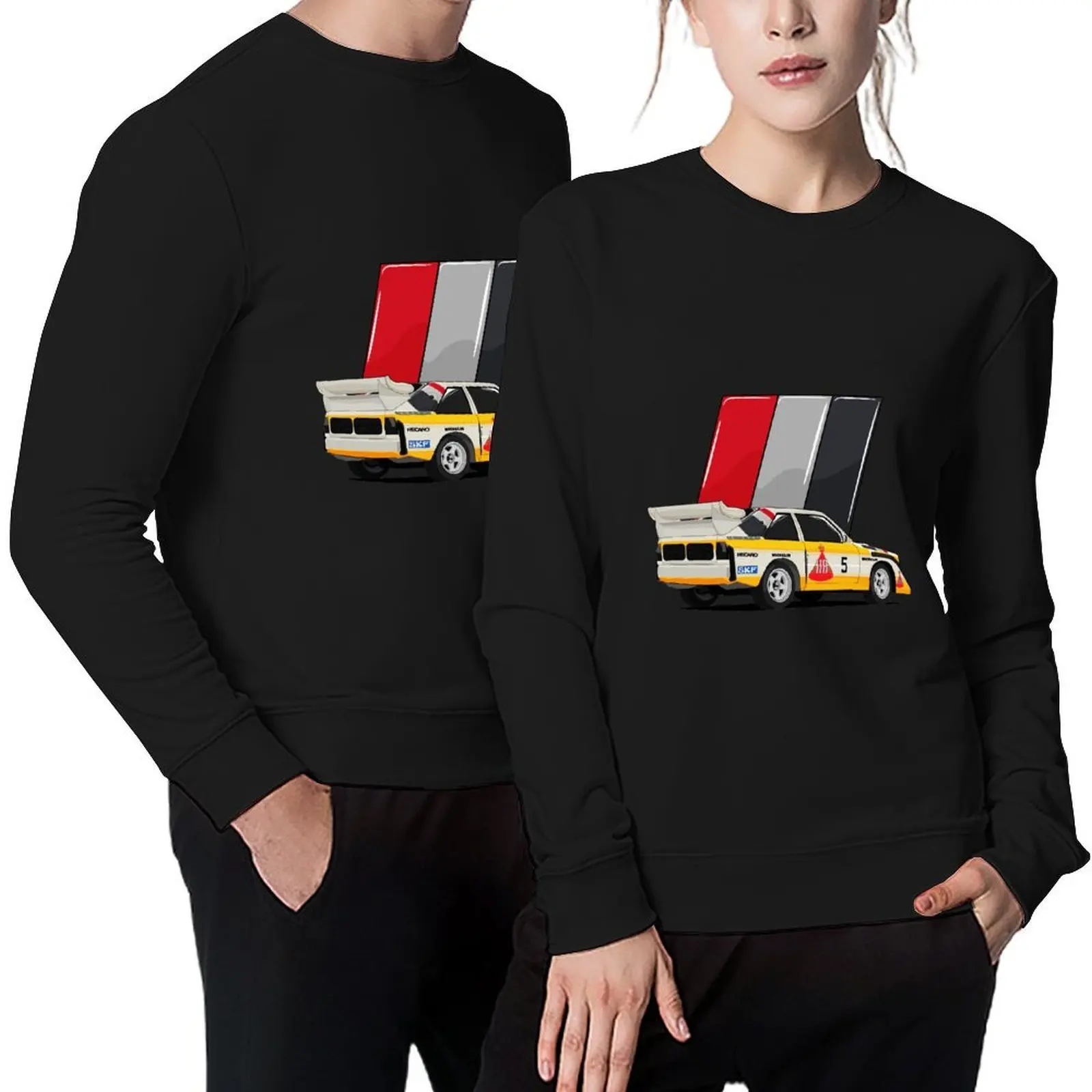 

Sport Quattro S1 E2 Rally group B Pullover aesthetic clothing men's clothing autumn clothes men's winter sweater sweatshirts men