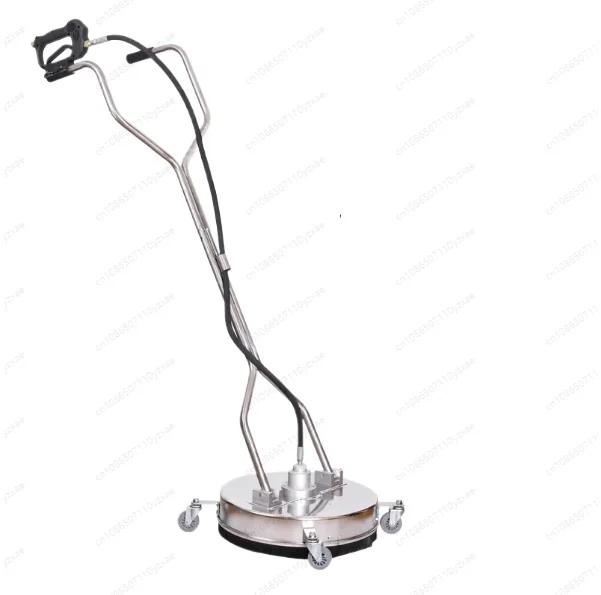 

Скруббер для пола из нержавеющей стали, 20-дюймовый скруббер для пола с поручниками, скребок для пола высокого давления, уборка собственного сада