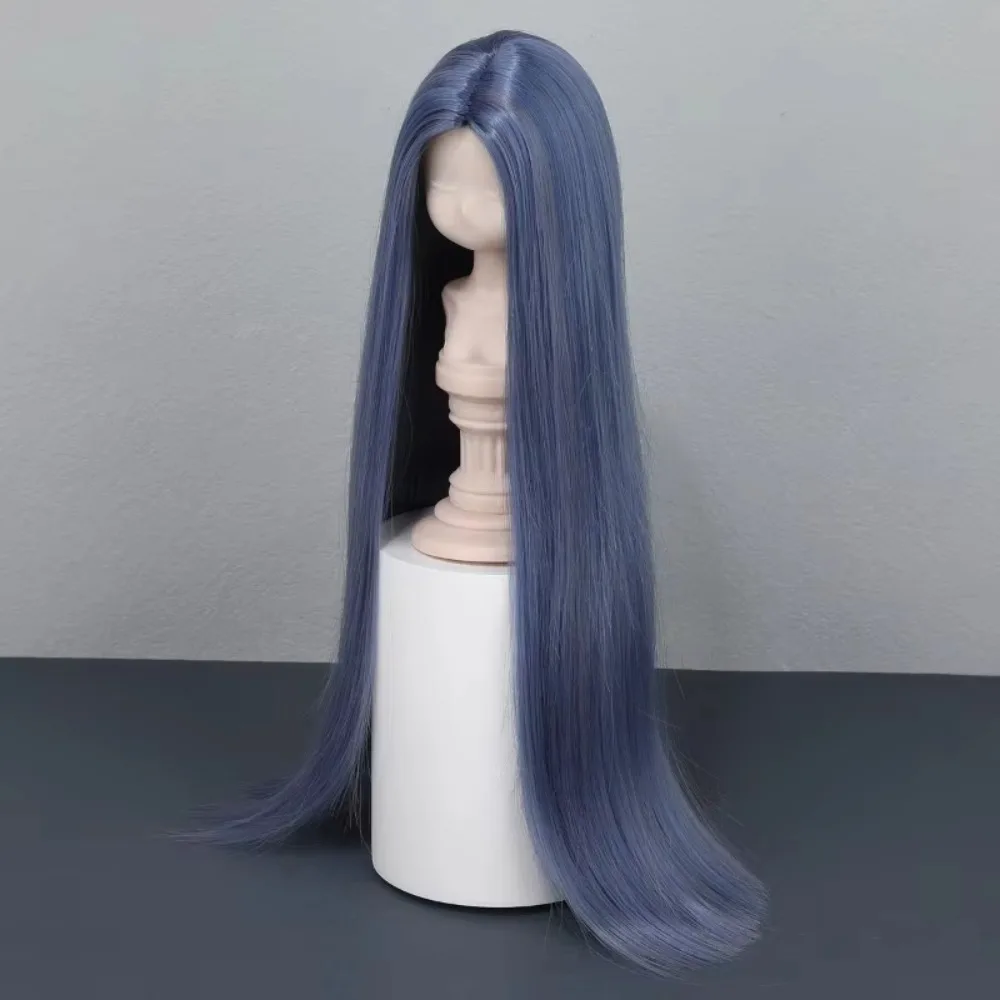 BJD Doll Can Be Handmade Modify Soft Silk Wig Simulation Doll DIY Makeup Accessories 2D Doll 1/3&1/4&1/6 Decoration Wig Cover