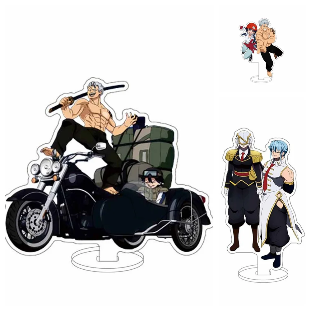 15CM Anime Undead Unluck  Acrylic Keychain Model Cosplay Charm Characters Ornament Accessories Goods Collection Gifts