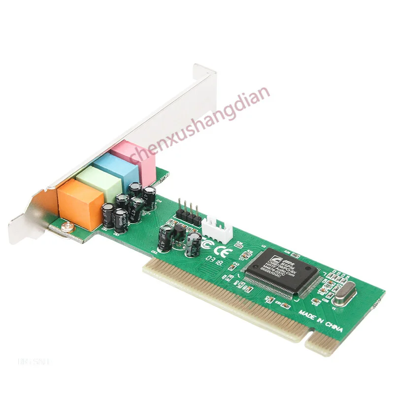 لـ MOGE سطح المكتب PCI بطاقة الصوت المستقلة 5 قنوات PC بطاقة الصوت المدمجة