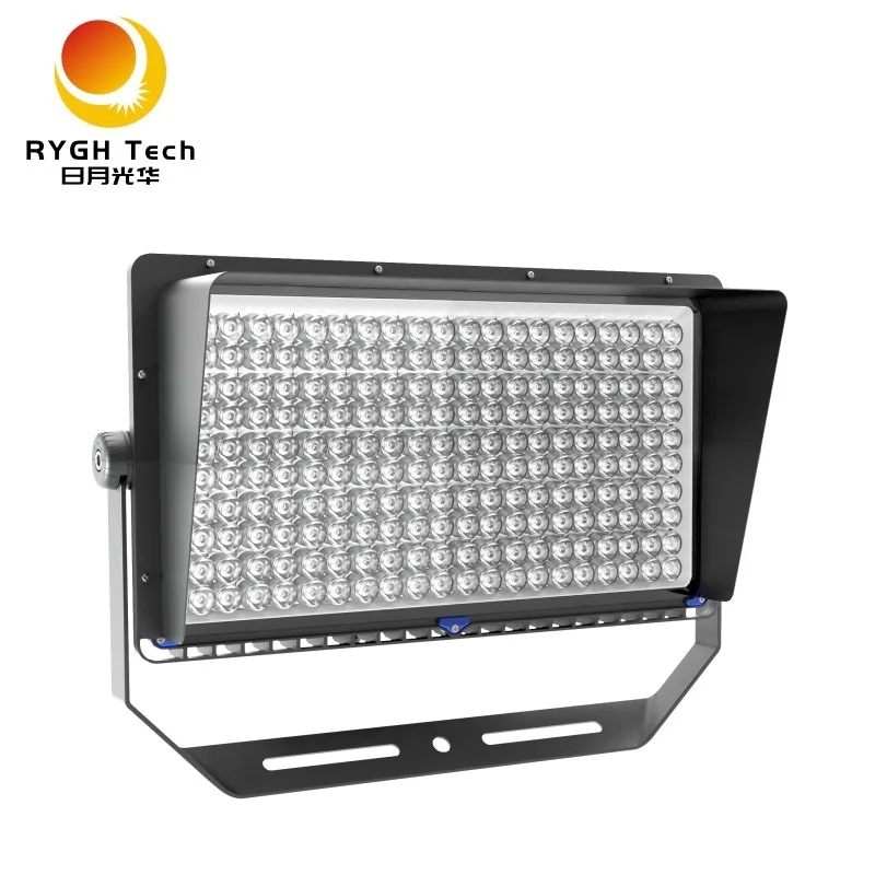 Industrial Sports Stadiums 160lm/w High Mast Lamp Reflector 220V 110V Anti Glare Lampshade High Power 500W 600W LED Flood Light