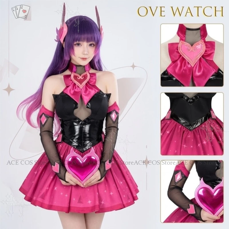 オーバーウォッチ-dva-ハナソングハオナ-ナイトシェードスキン-コスプレ衣装-二次元アニメゲーム衣装-ロールプレイ-カーニバルパーティー小道具